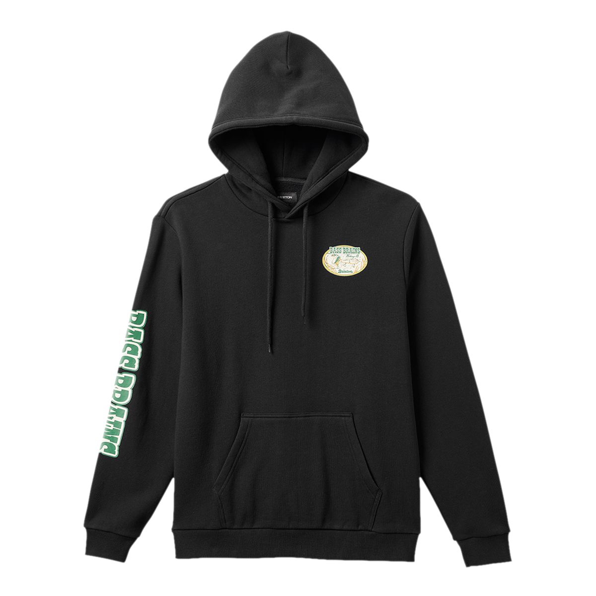 Brixton Men's Bass Brains Swim Pullover Hoodie