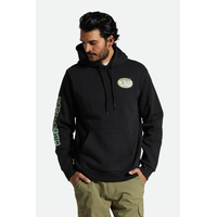 Brixton Men's Bass Brains Swim Pullover Hoodie Front_Flat