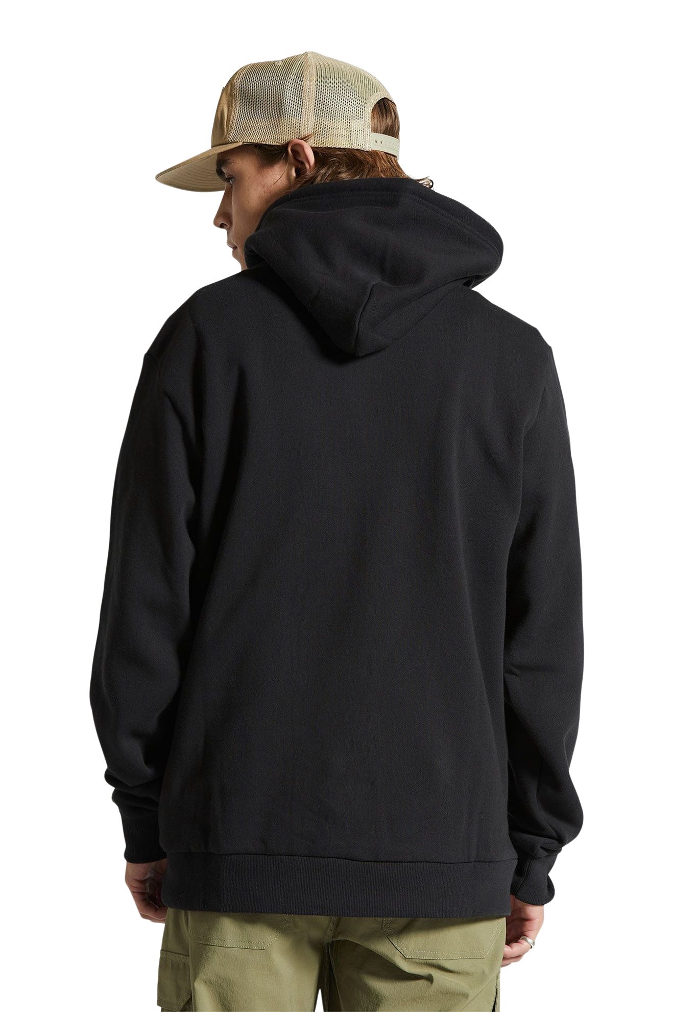 Brixton Men's Bass Brains Monster Pullover Hoodie