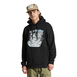 Brixton Men's Bass Brains Monster Pullover Hoodie