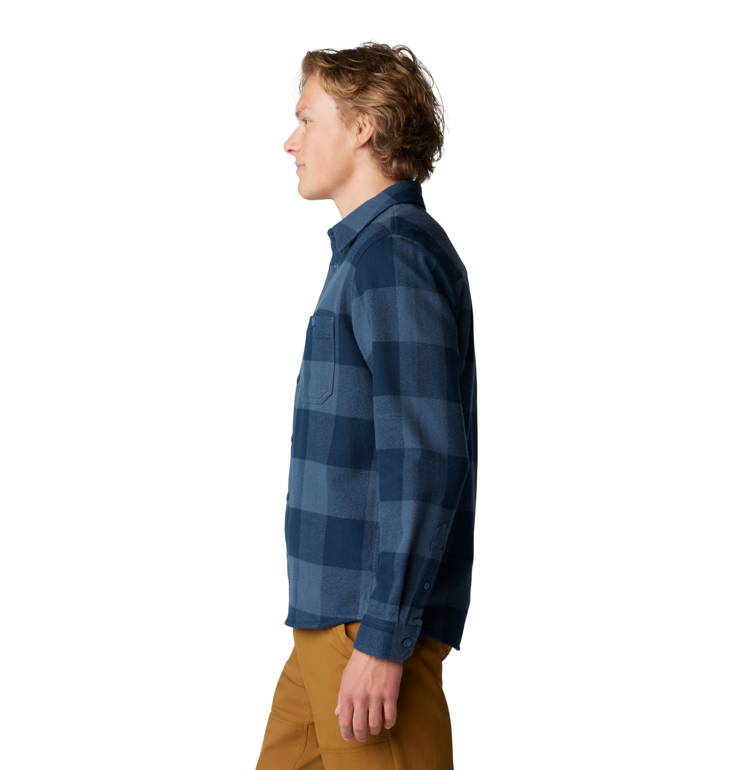 Mountain Hardwear Men's Plusher Flannel Long Sleeve Top