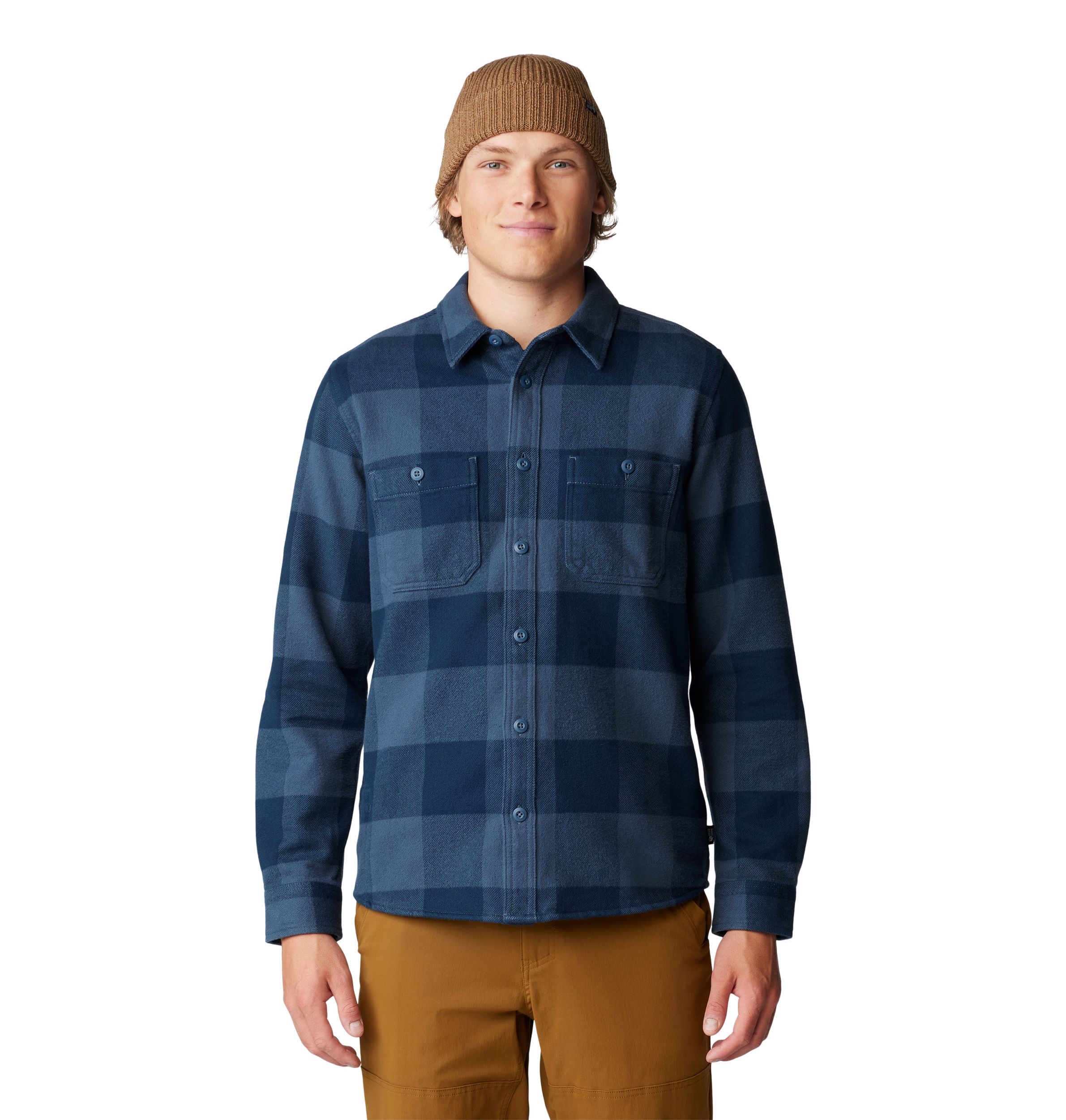 Mountain Hardwear Men's Plusher Flannel Long Sleeve Top