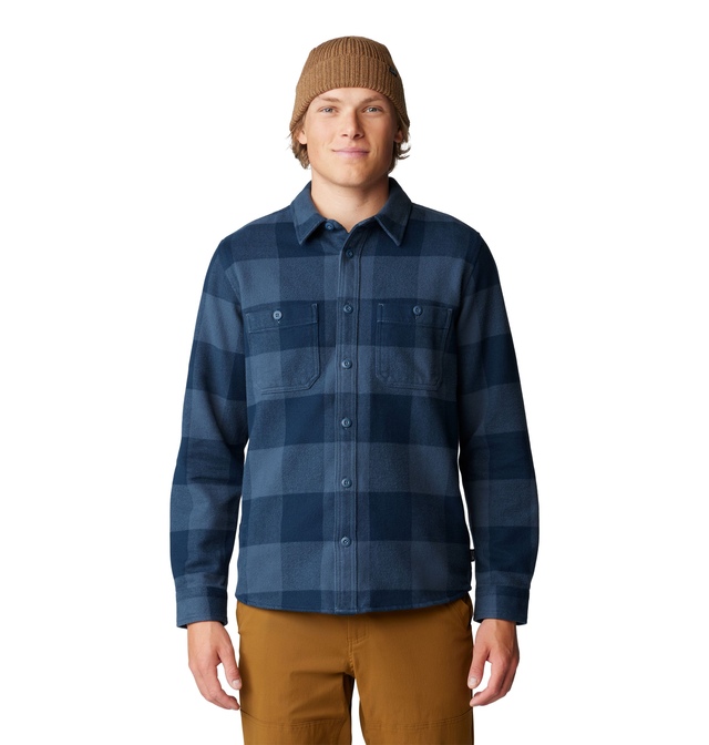 Mountain Hardwear Men's Plusher Flannel Long Sleeve Top