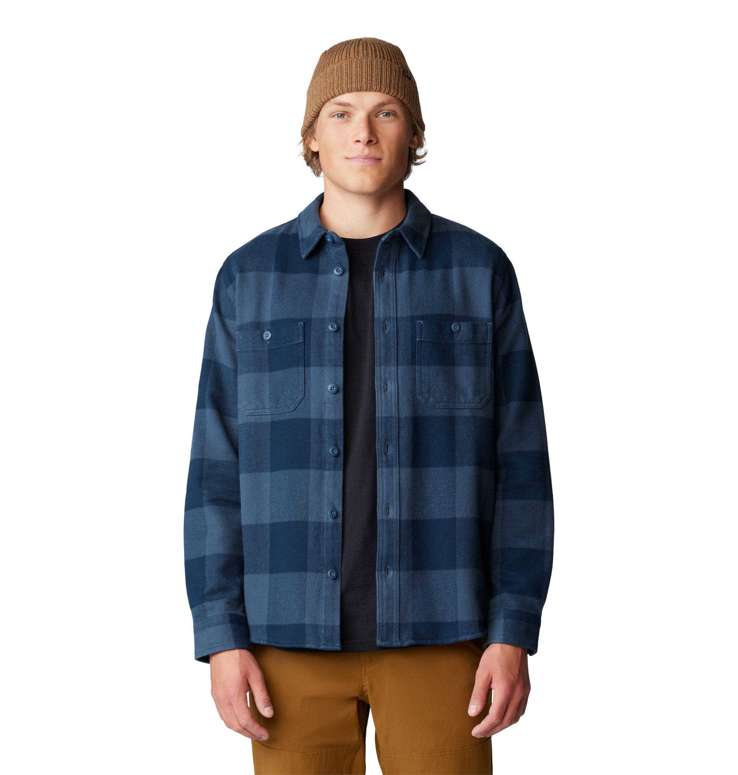 Mountain Hardwear Men's Plusher Flannel Long Sleeve Top