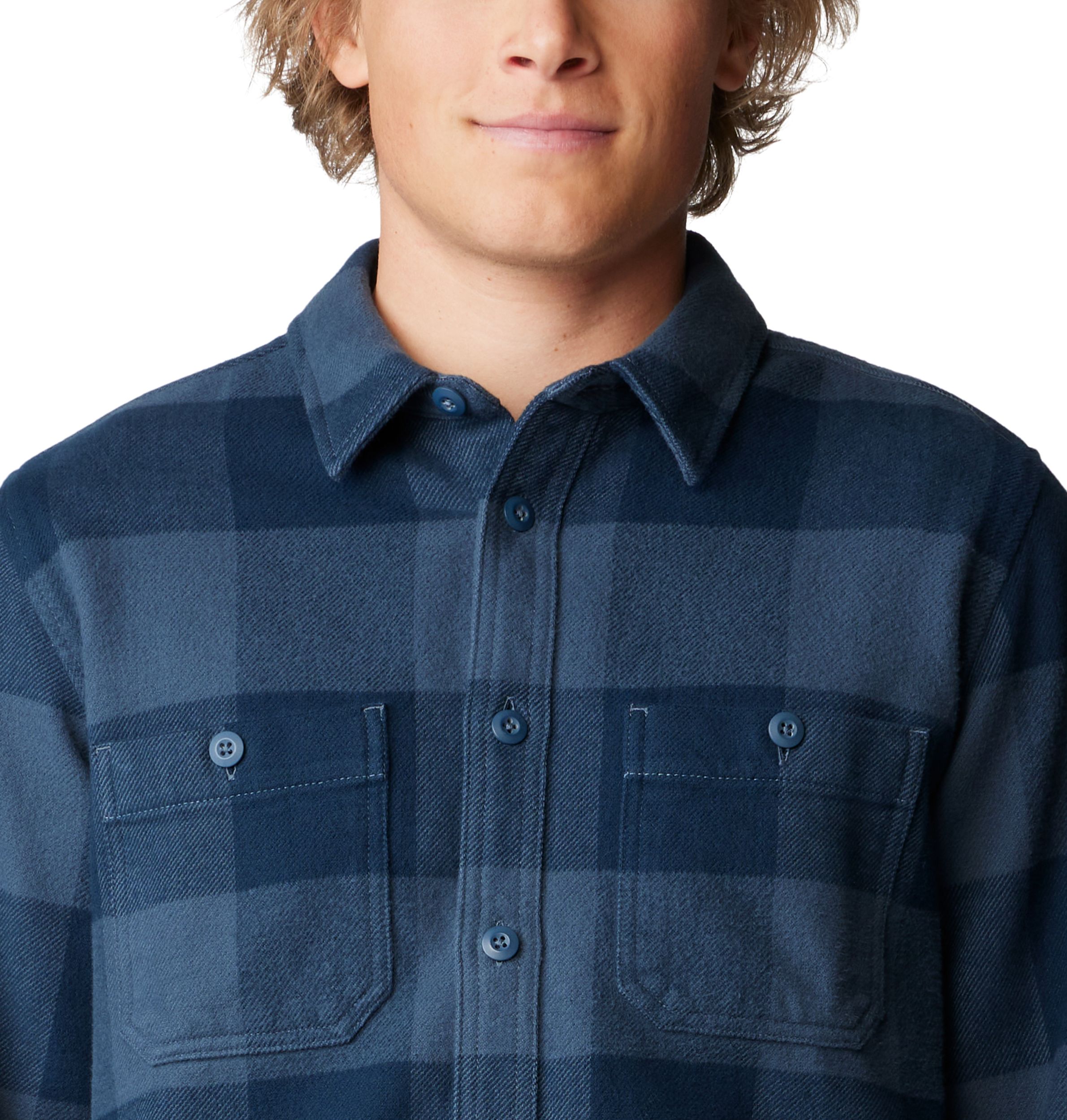 Mountain Hardwear Men's Plusher Flannel Long Sleeve Top