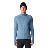Mountain Hardwear Men's Butter Up™ 1/2 Zip Long Sleeve Top Front_Flat