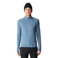 Mountain Hardwear Men's Butter Up™ 1/2 Zip Long Sleeve Top Front_Flat