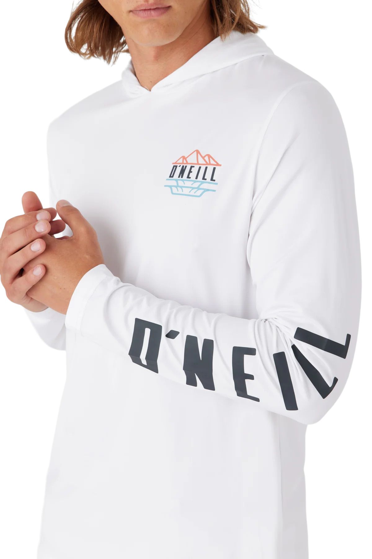 O'Neill Men's TRVLR UPF Hooded Long Sleeve Pullover Hoodie