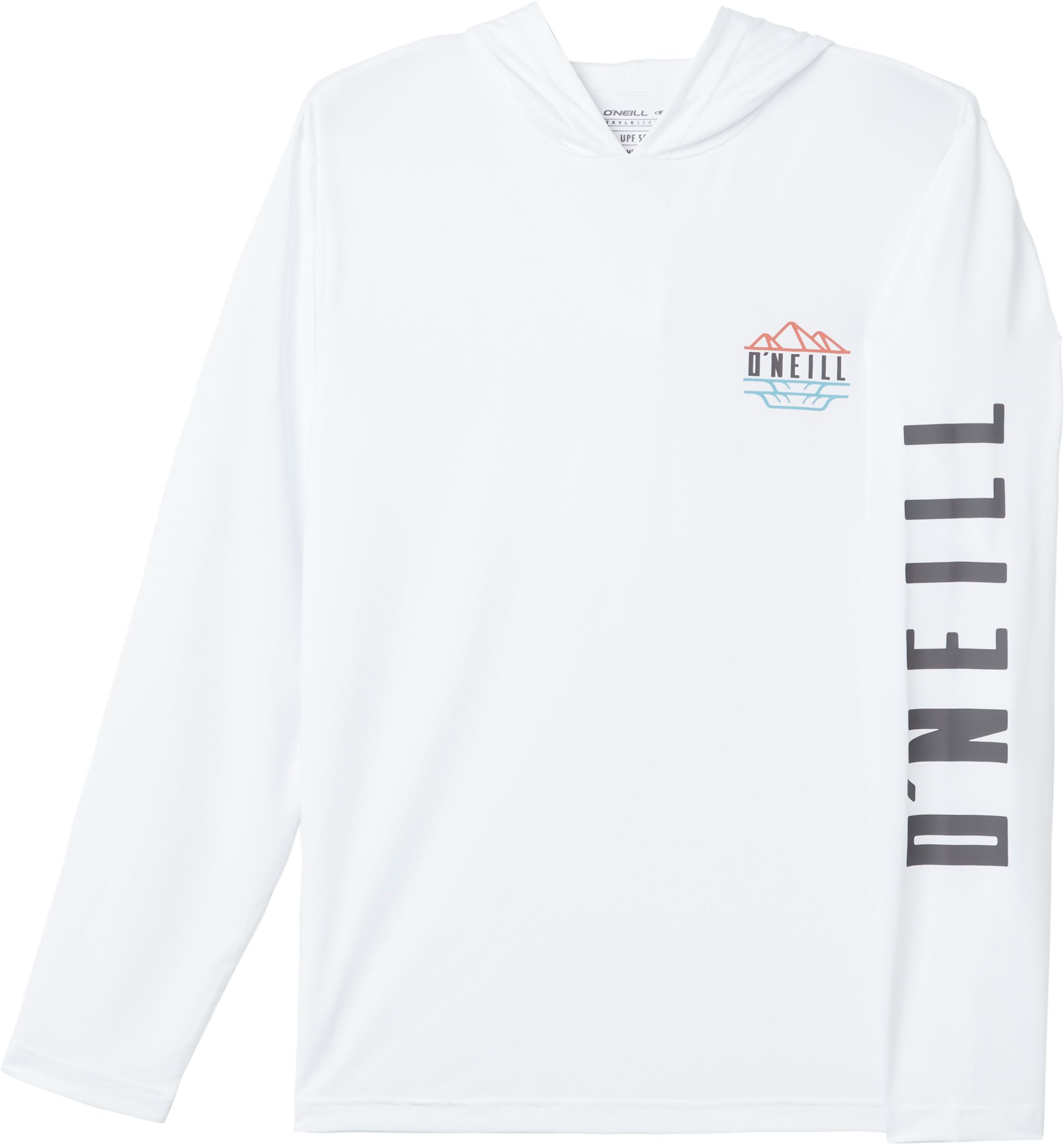 O'Neill Men's TRVLR UPF Hooded Long Sleeve Pullover Hoodie