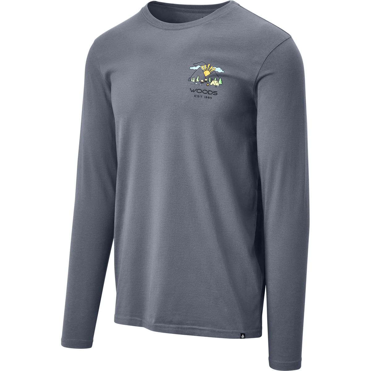 Woods Men's Cayley Scene Long Sleeve T Shirt