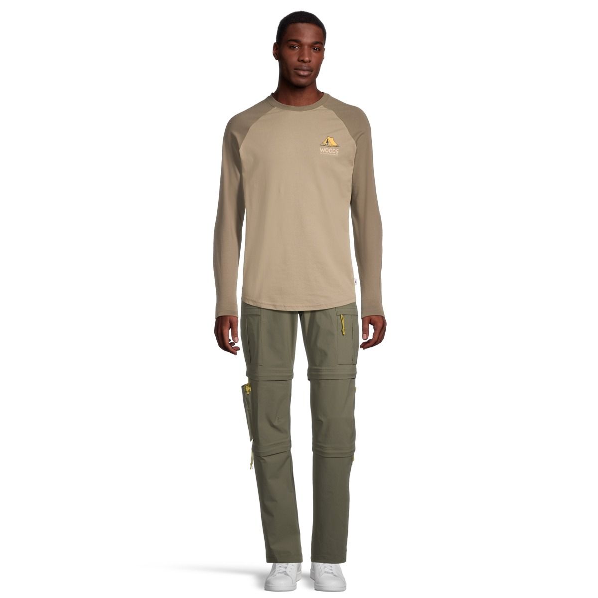 Woods Men's Dalton Tent Long Sleeve T Shirt