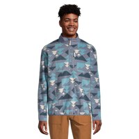 Woods Men's Blakiston II 1/4 Zip Long Sleeve Top Front_Flat