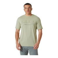 Helly Hansen Men's Skog Graphic T Shirt Front_Flat