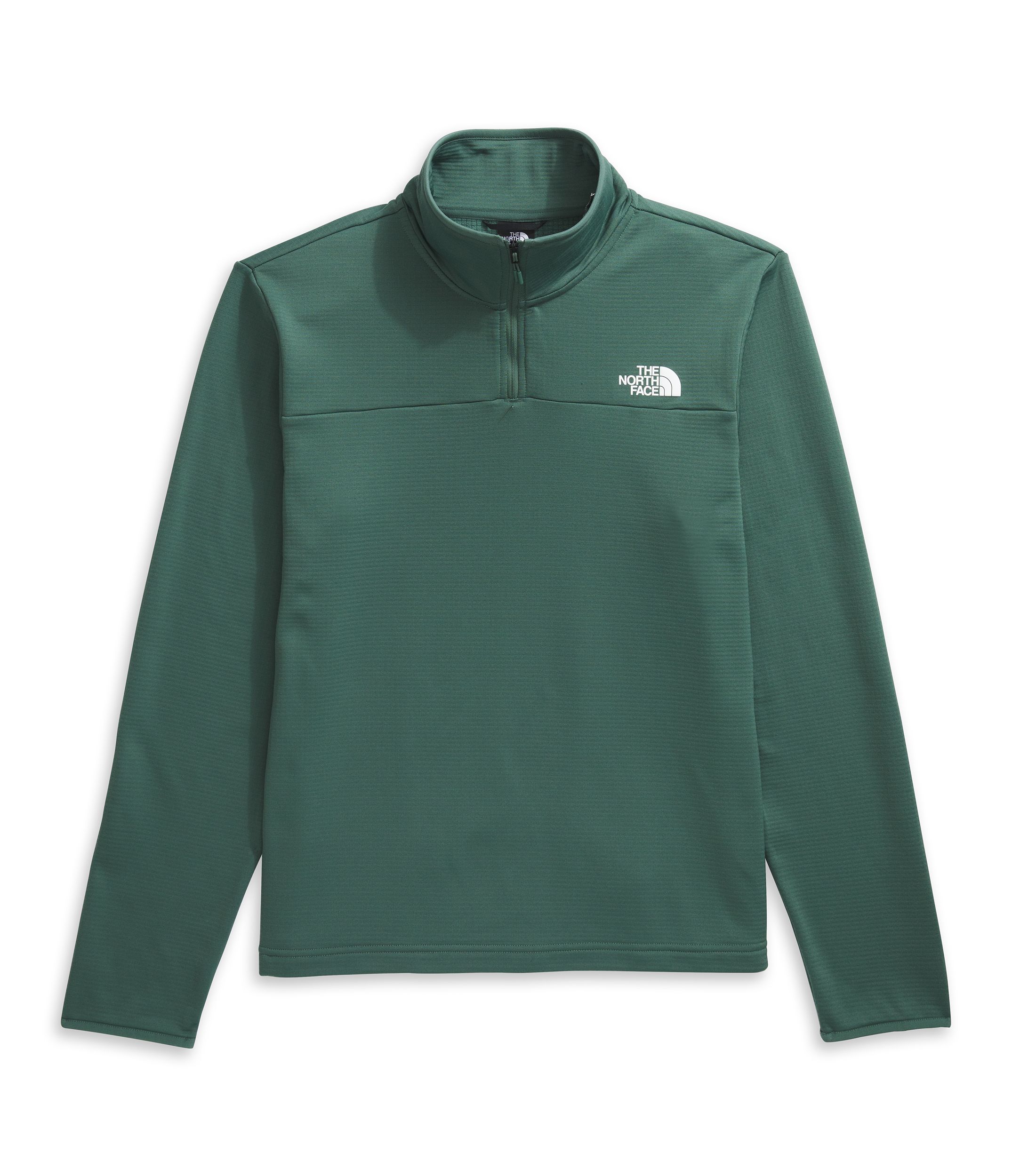 The North Face Men's Cedar Trail 1/4 Zip Grid Fleece Long Sleeve Top