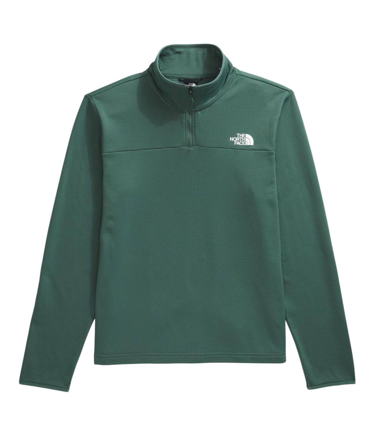 The North Face Men's Cedar Trail 1/4 Zip Grid Fleece Long Sleeve Top