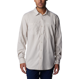 Columbia Men's Silver Ridge Utility Long Sleeve Shirt Front_Flat