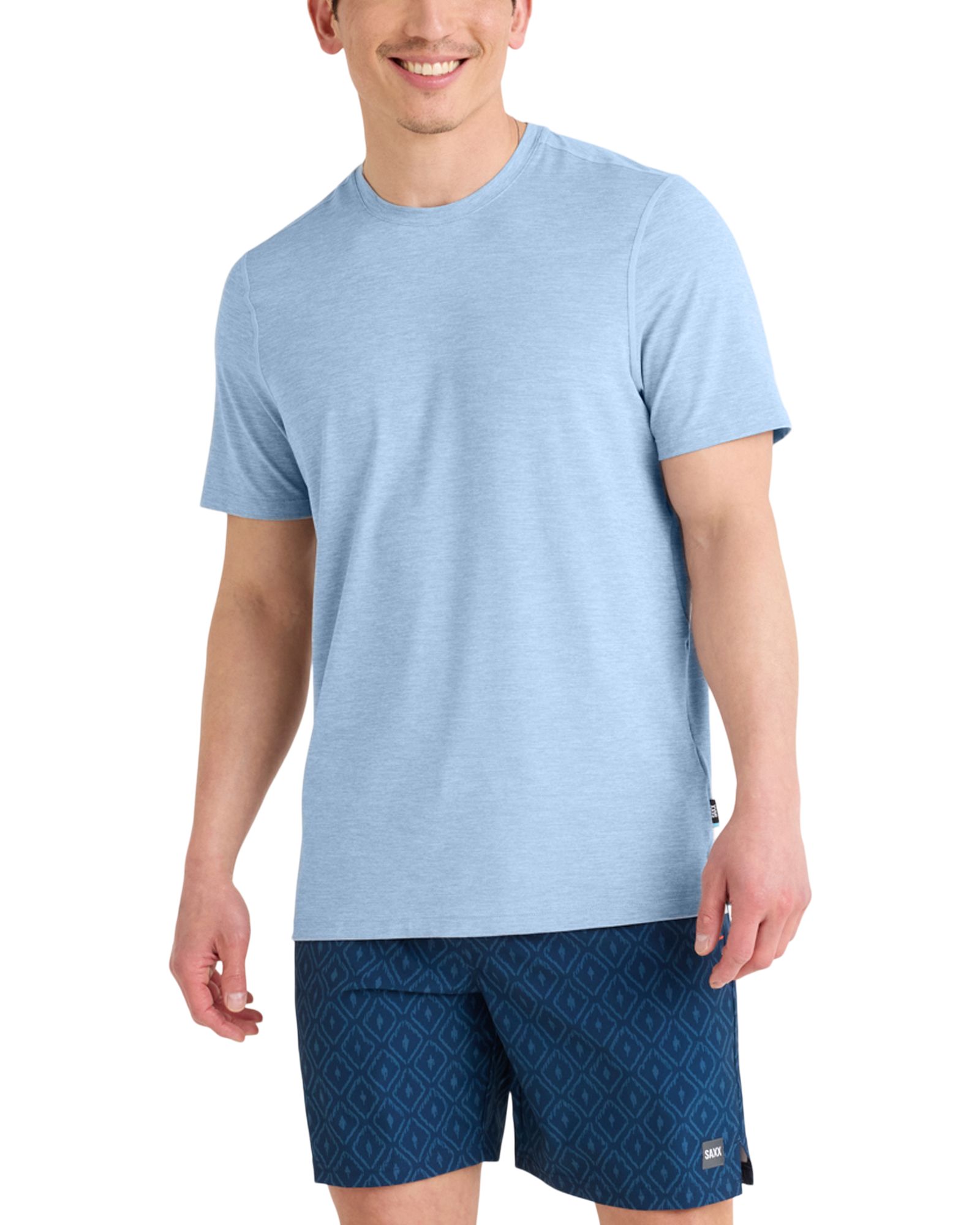 【KOOLOSET】Cooling Check Half Shirt Coolchoose Men's Plaid Print T-Shirt Summer Short Sleeve