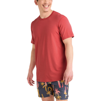 SAXX Men's DropTemp® Cotton T Shirt Front_Angled_Left