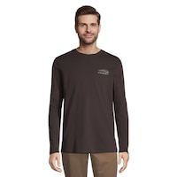 O'Neill Men's Palm Wave Long Sleeve T Shirt Front_Flat