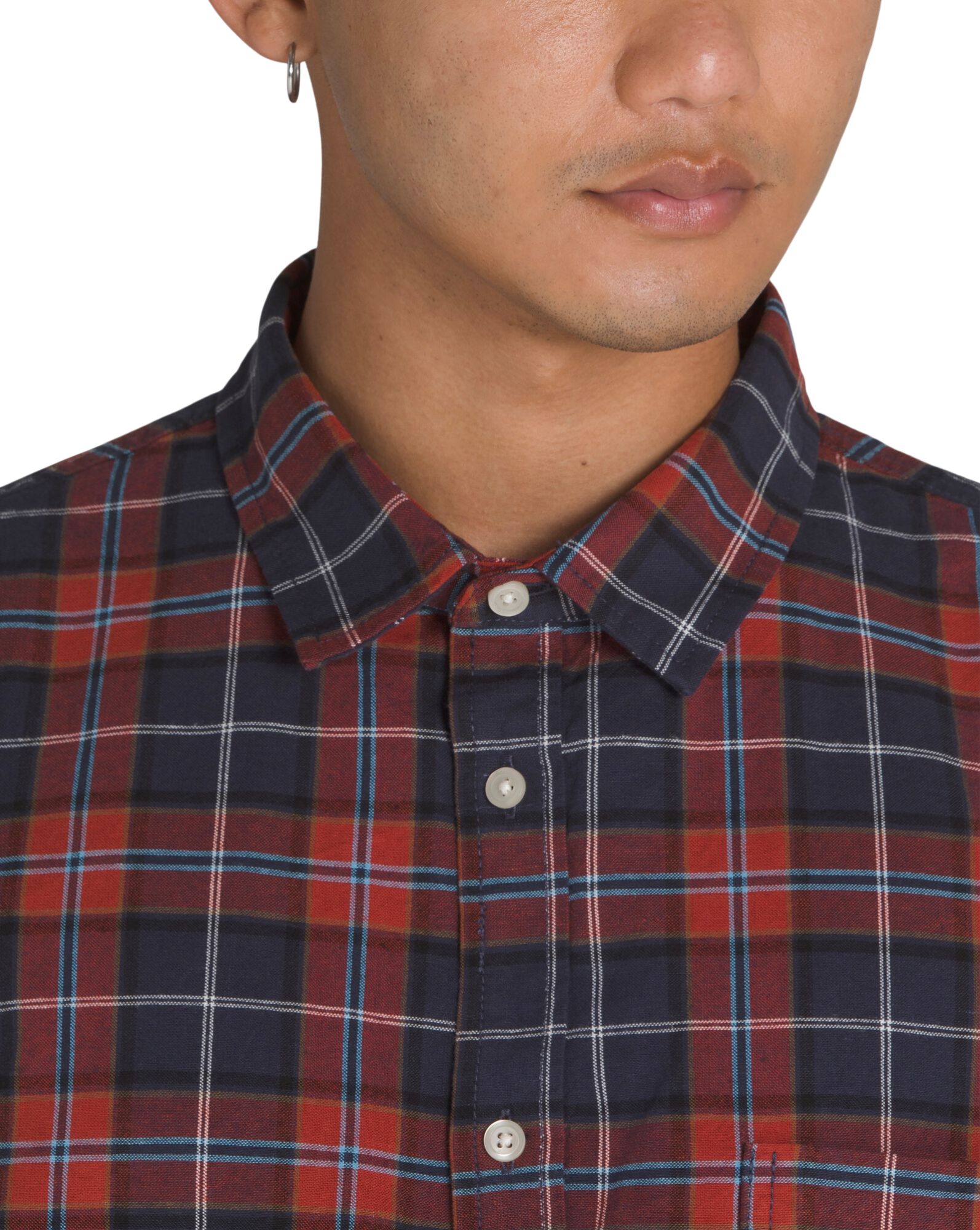 Vans Men's Lawson Plaid T Shirt