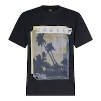 Oakley Men's Sunset Palms T Shirt Front_Flat