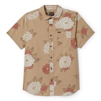 BRIXTON Men's Charter Print Woven T-Shirt