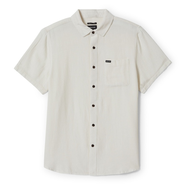 BRIXTON Men's Charter Linen Woven Shirt