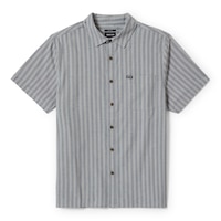 BRIXTON Men's Cru Oxford Stripe Woven T-Shirt