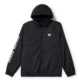 BRIXTON Men's Claxton Woodburn Windbreaker Jacket Front_Flat