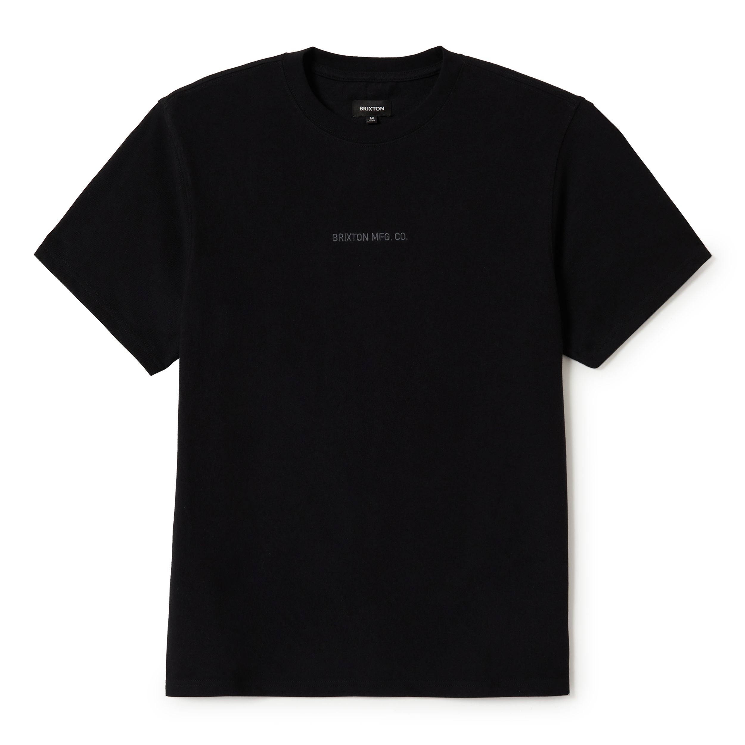 BRIXTON Men's Quality Embroidered Heavyweight T-shirt
