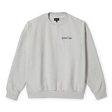 BRIXTON Men's Embroidered Heavyweight Oversized Sweatshirt Front_Flat