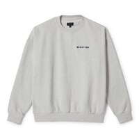 BRIXTON Men's Embroidered Heavyweight Oversized Sweatshirt Front_Flat