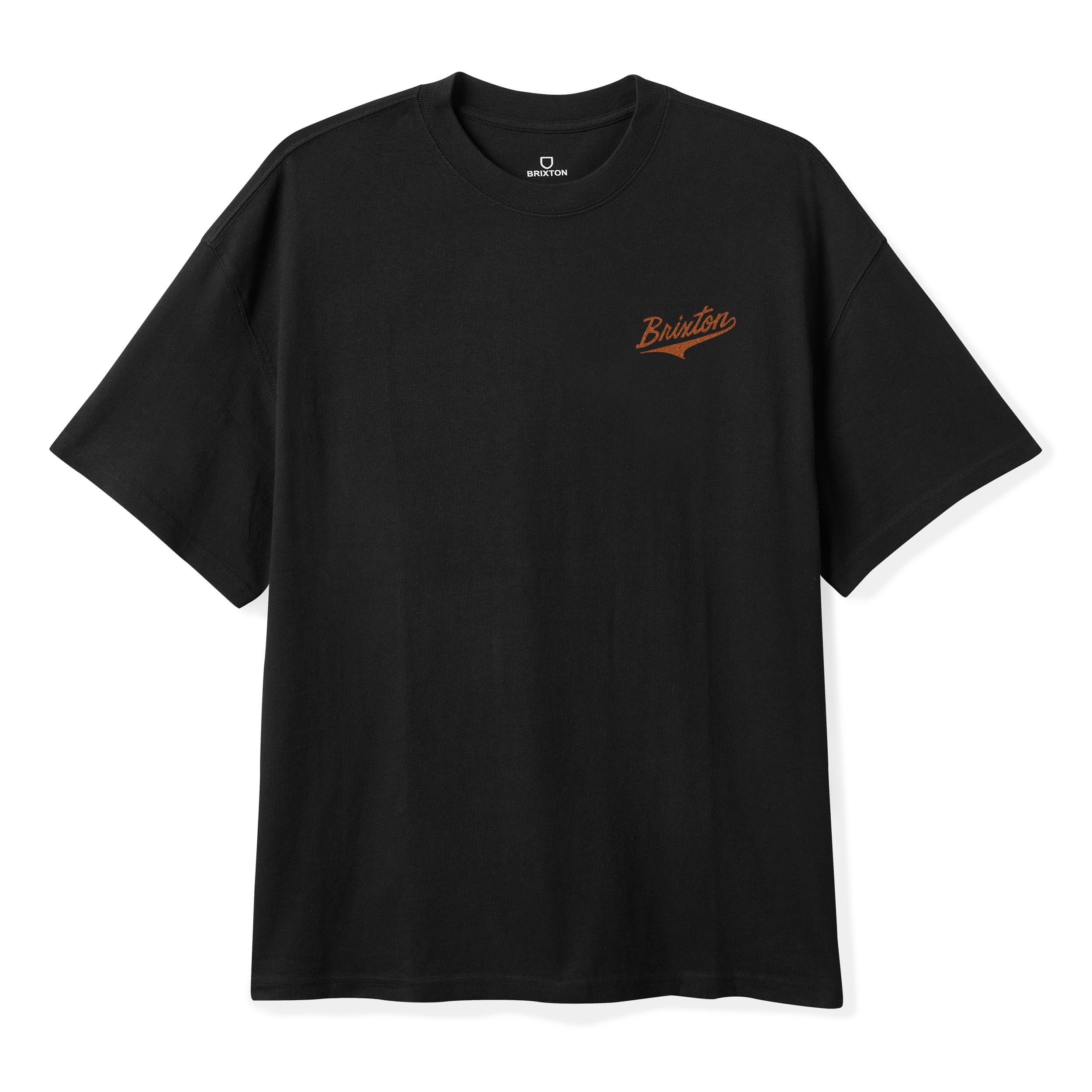BRIXTON Men's The League Casual Baseball T-shirt