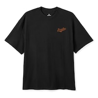 BRIXTON Men's The League Casual Baseball T-shirt Front_Flat