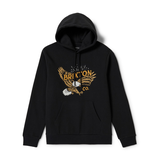 BRIXTON Men's Keller Recycled Fleece Hoodie Front_Flat