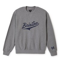 BRIXTON Men's The League Broken In French Terry Sweatshirt Front_Flat