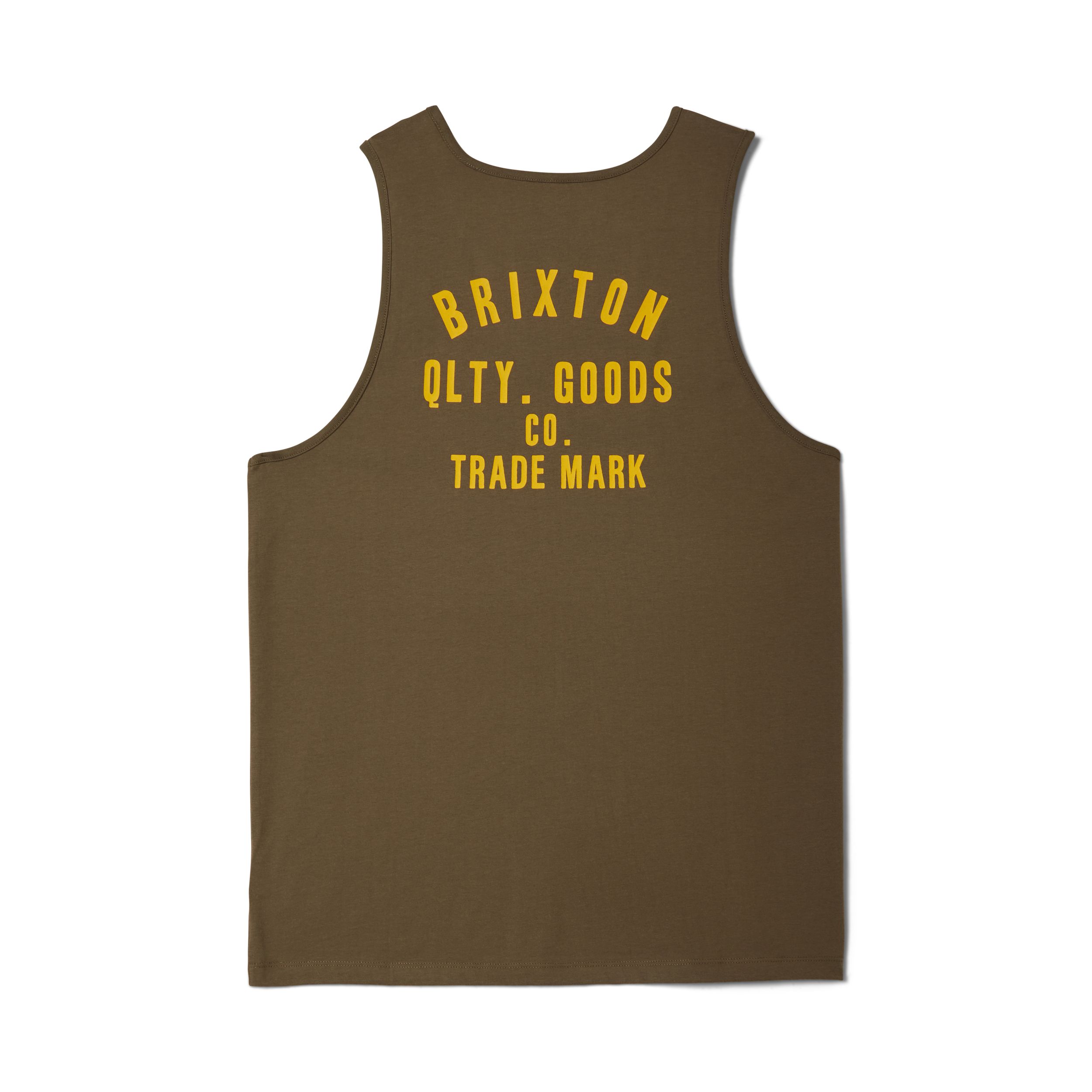 BRIXTON Men's Woodburn Cotton Polyester Tank