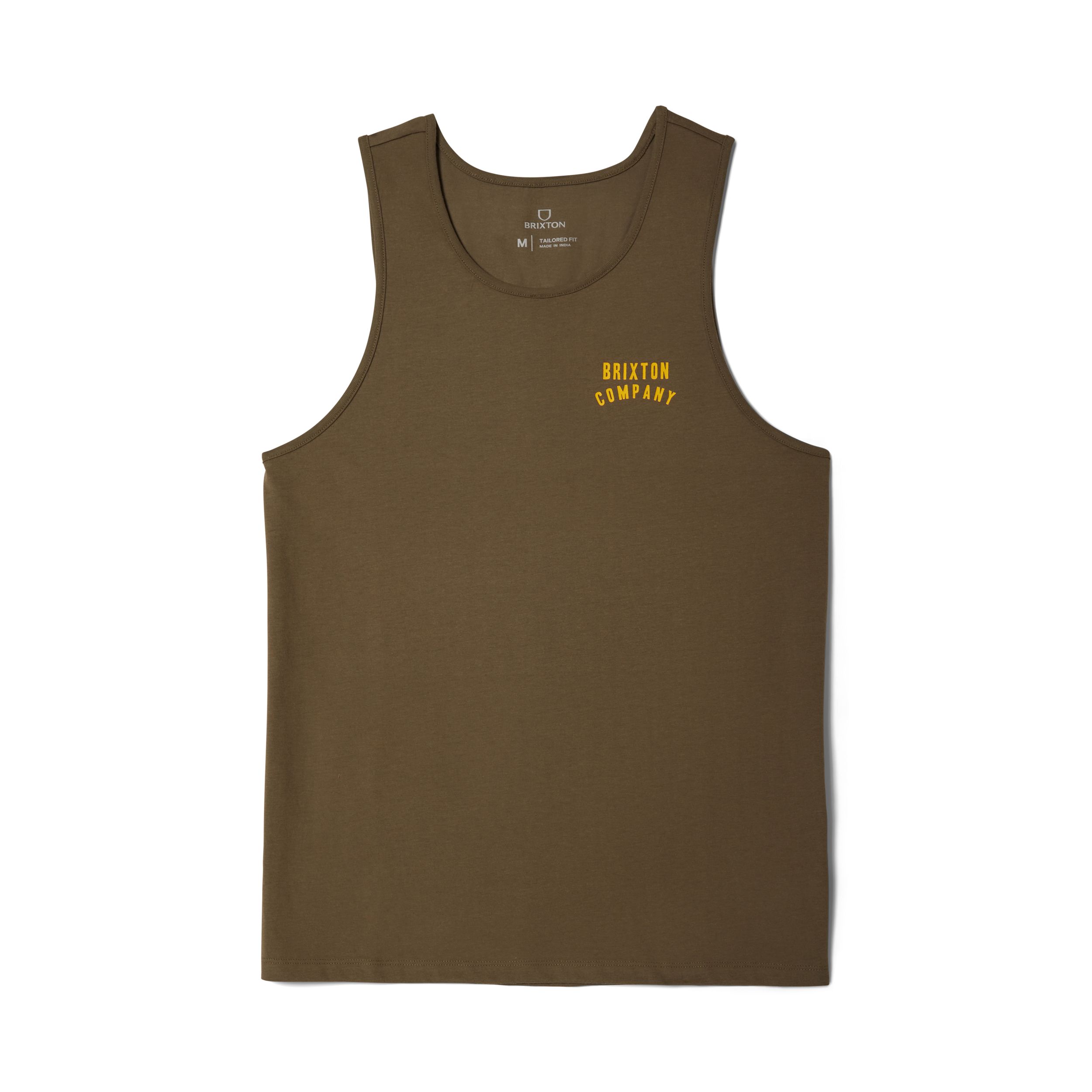 BRIXTON Men's Woodburn Cotton Polyester Tank
