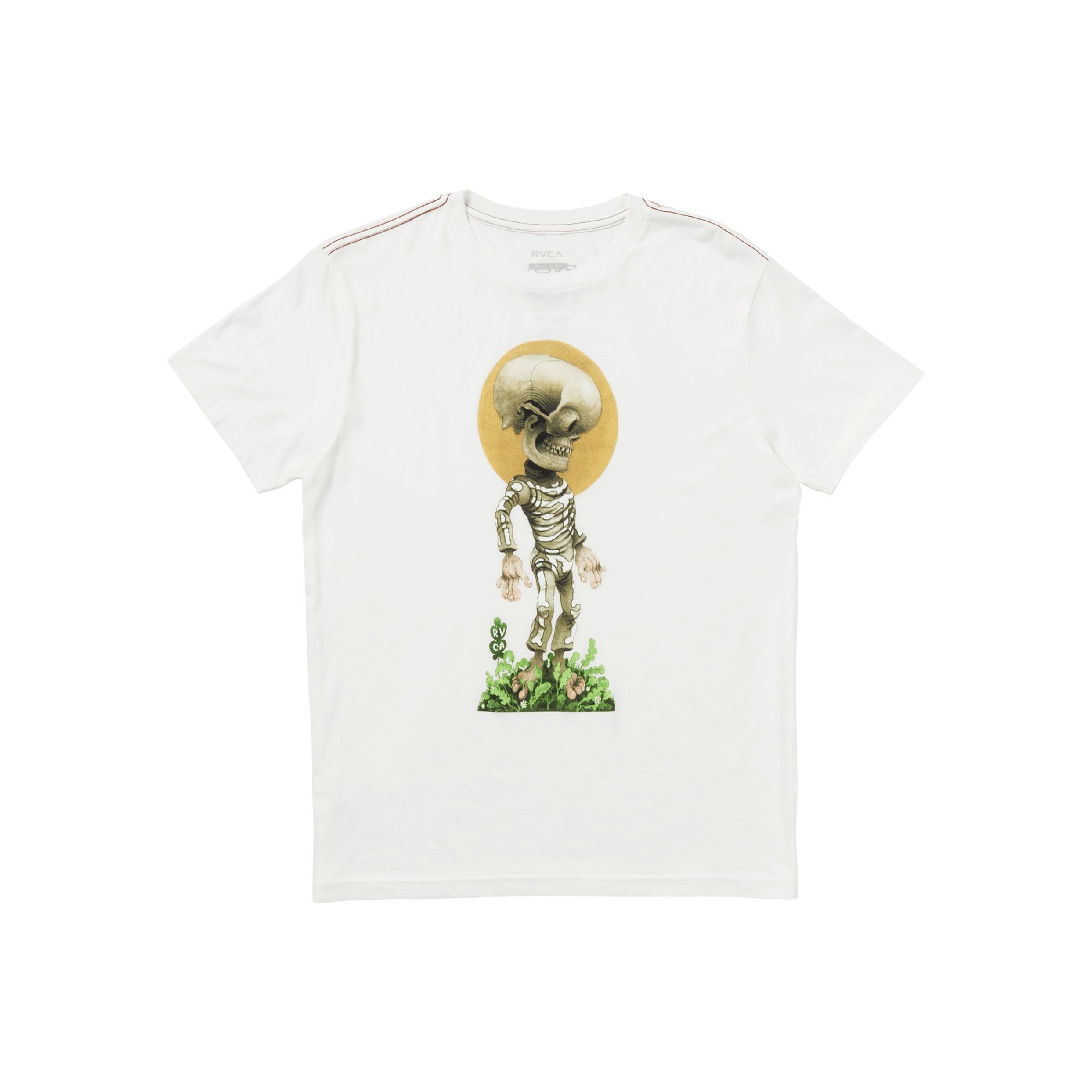 RVCA Men's Gordon Skeleton T Shirt