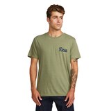 RVCA Men's Script Sealed T Shirt Front_Flat
