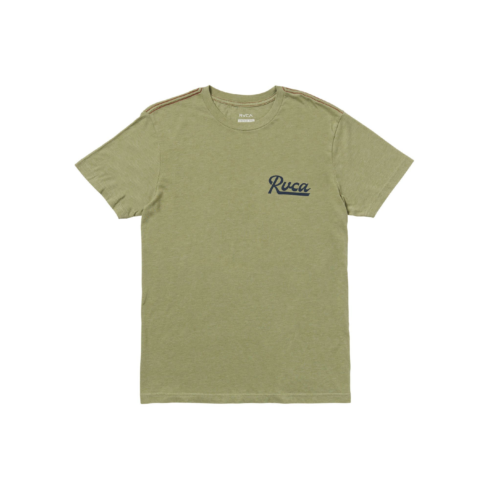 RVCA Men's Script Sealed T Shirt