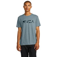 RVCA Men's All Spray T Shirt Front_Flat