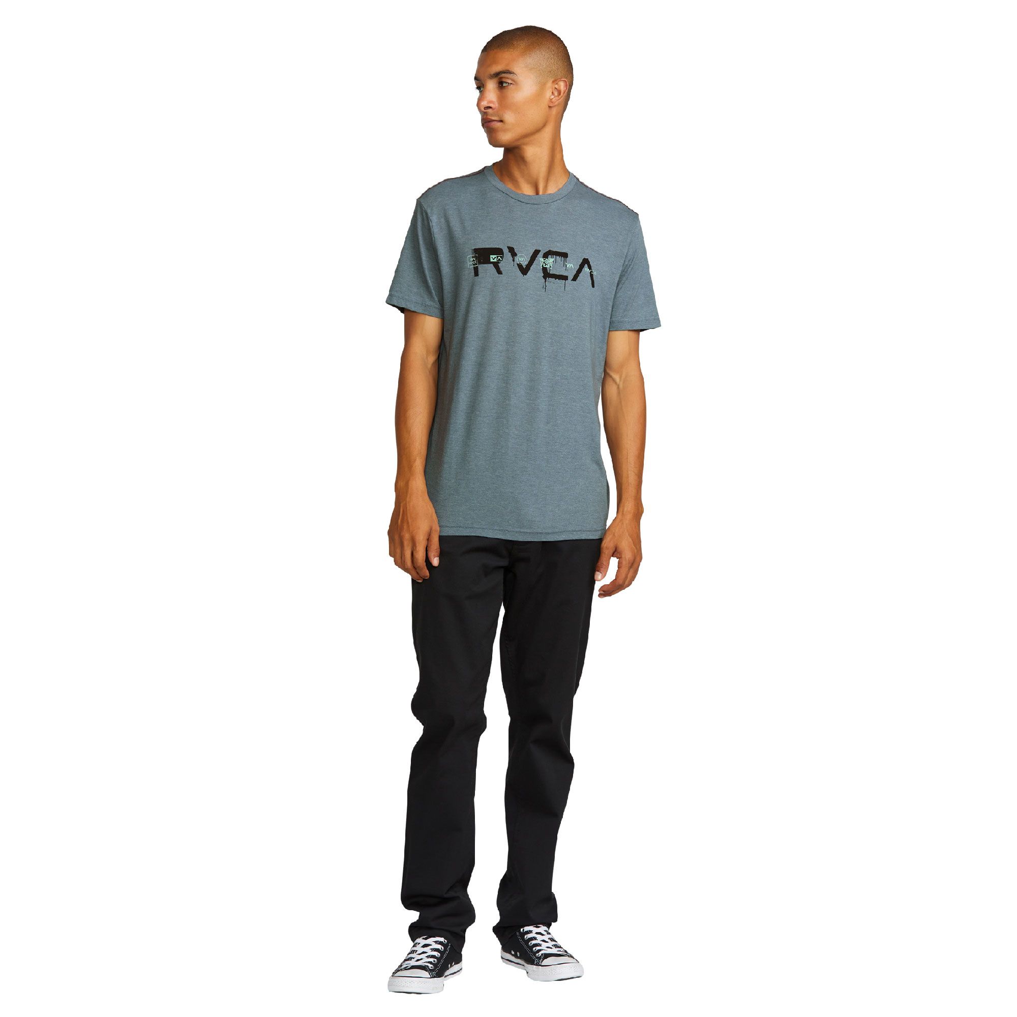 RVCA Men's All Spray T Shirt