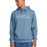 RVCA Men's Big RVCA Pullover Hoodie Front_Flat