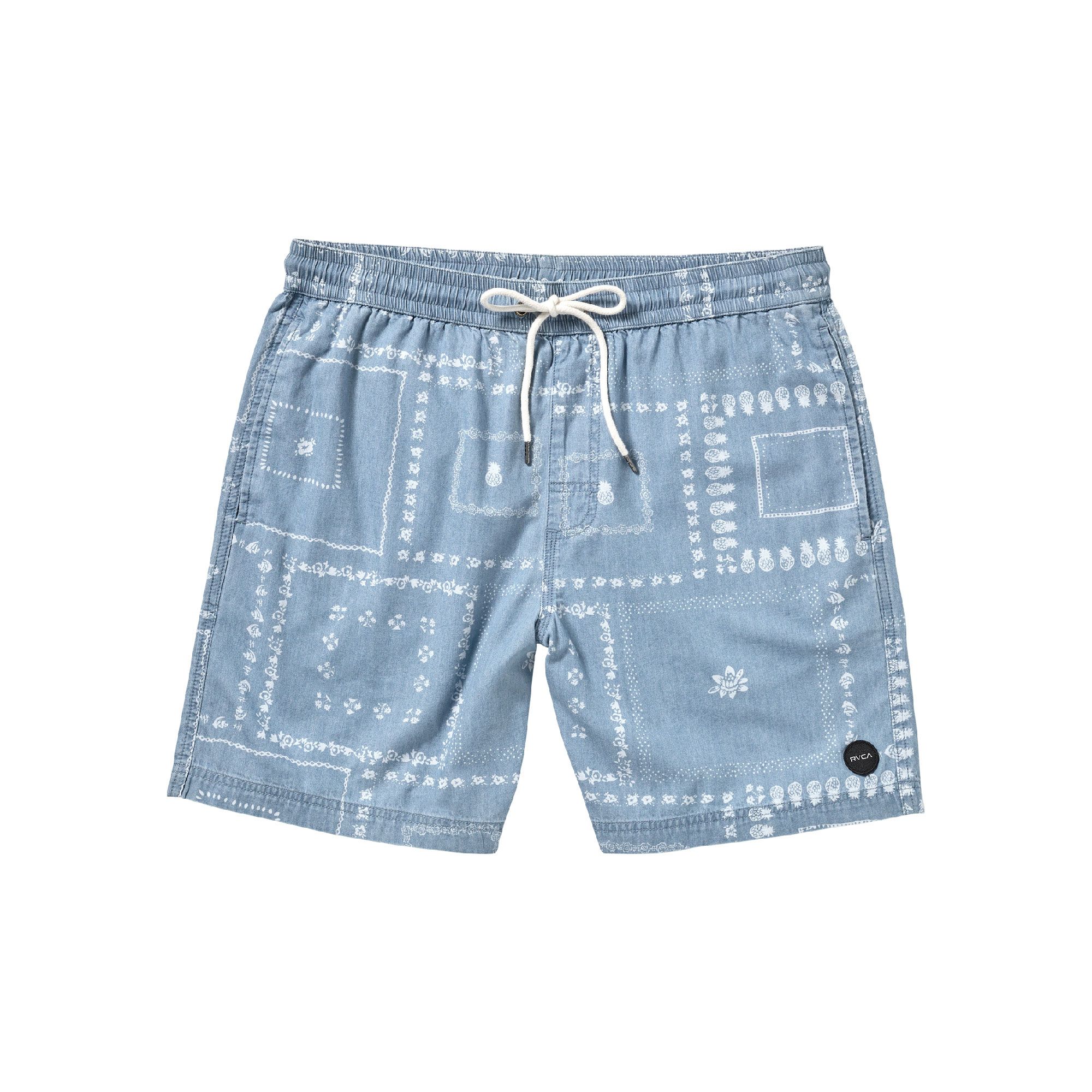 RVCA Men's Escape Elastic Chambray Shorts