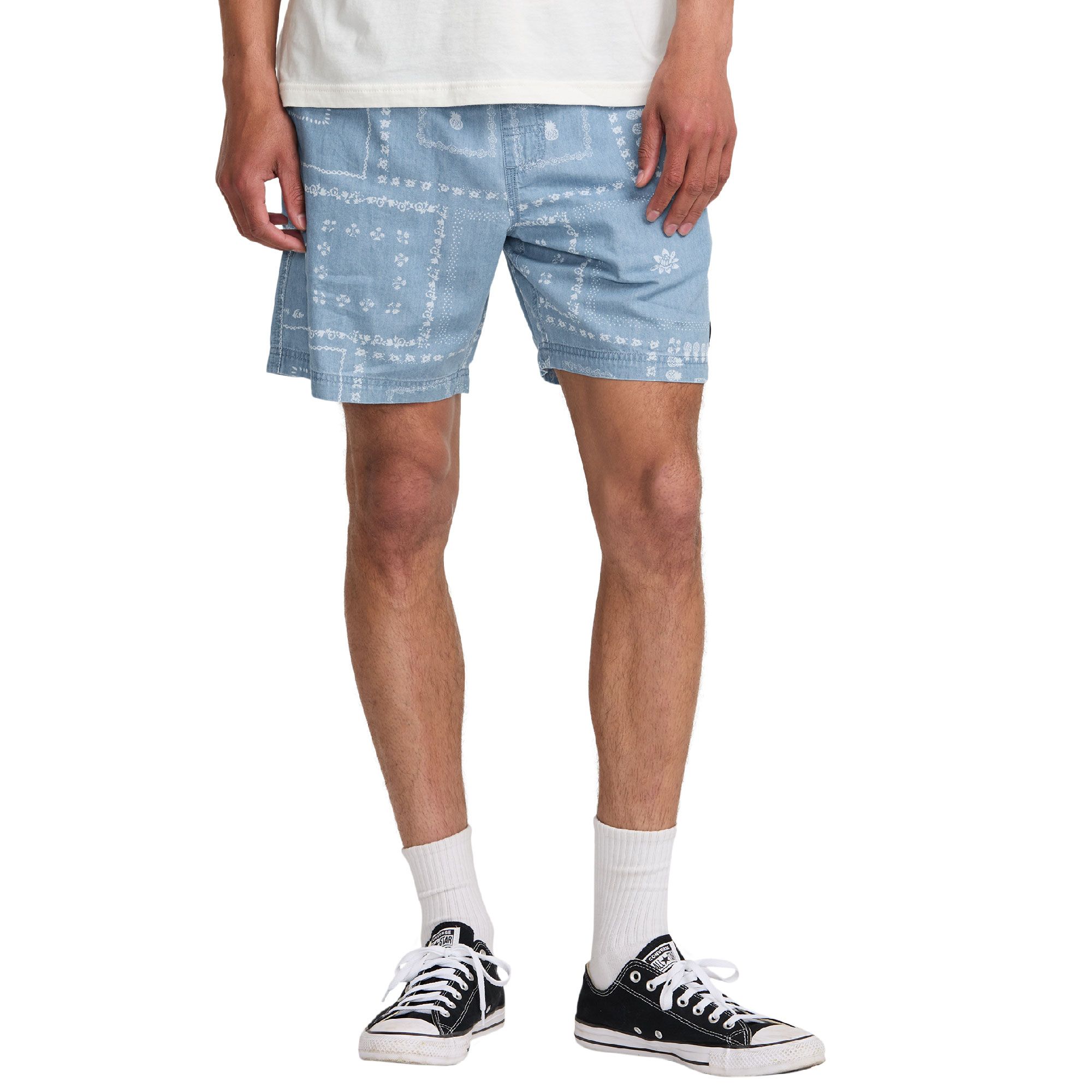 RVCA Men's Escape Elastic Chambray Shorts