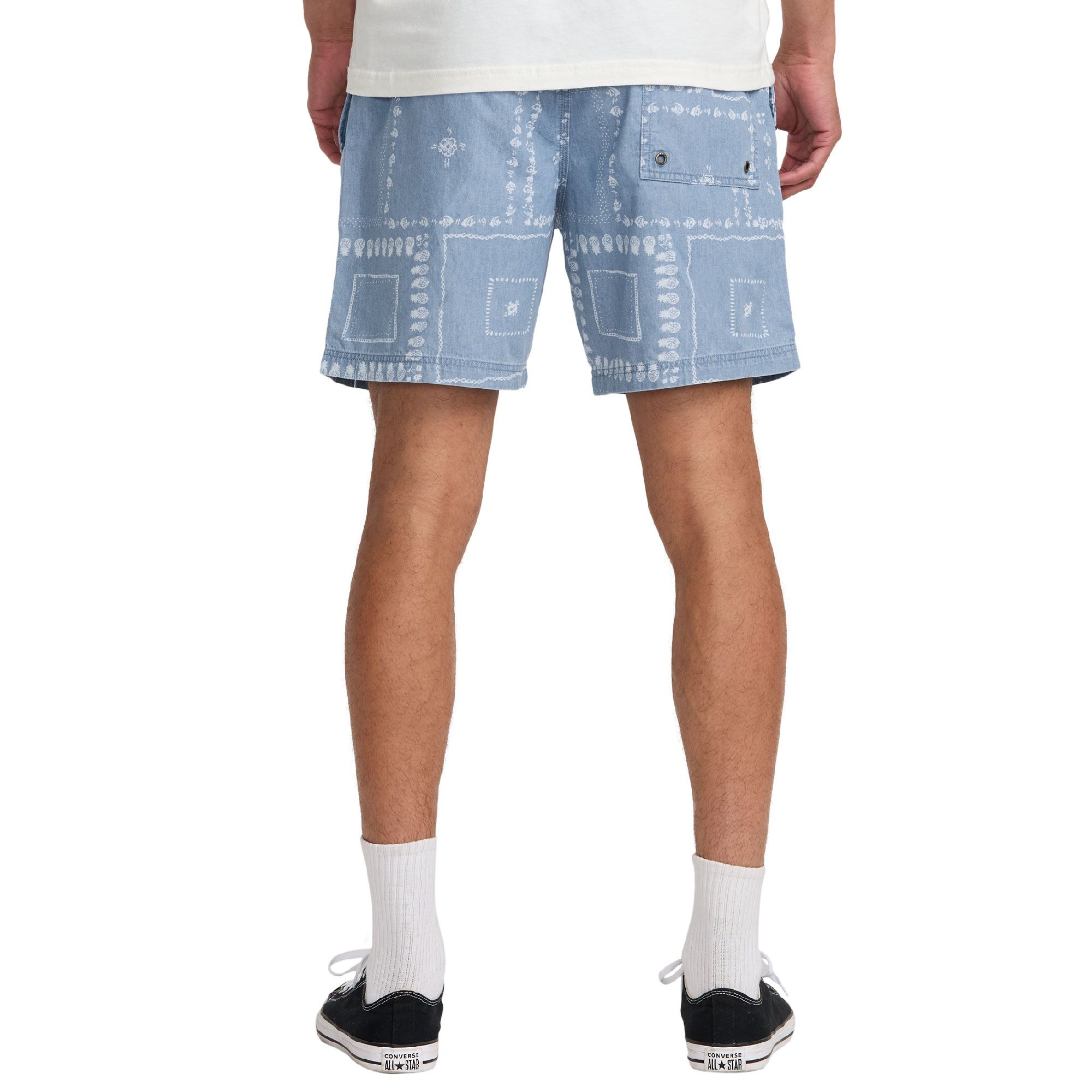 RVCA Men's Escape Elastic Chambray Shorts