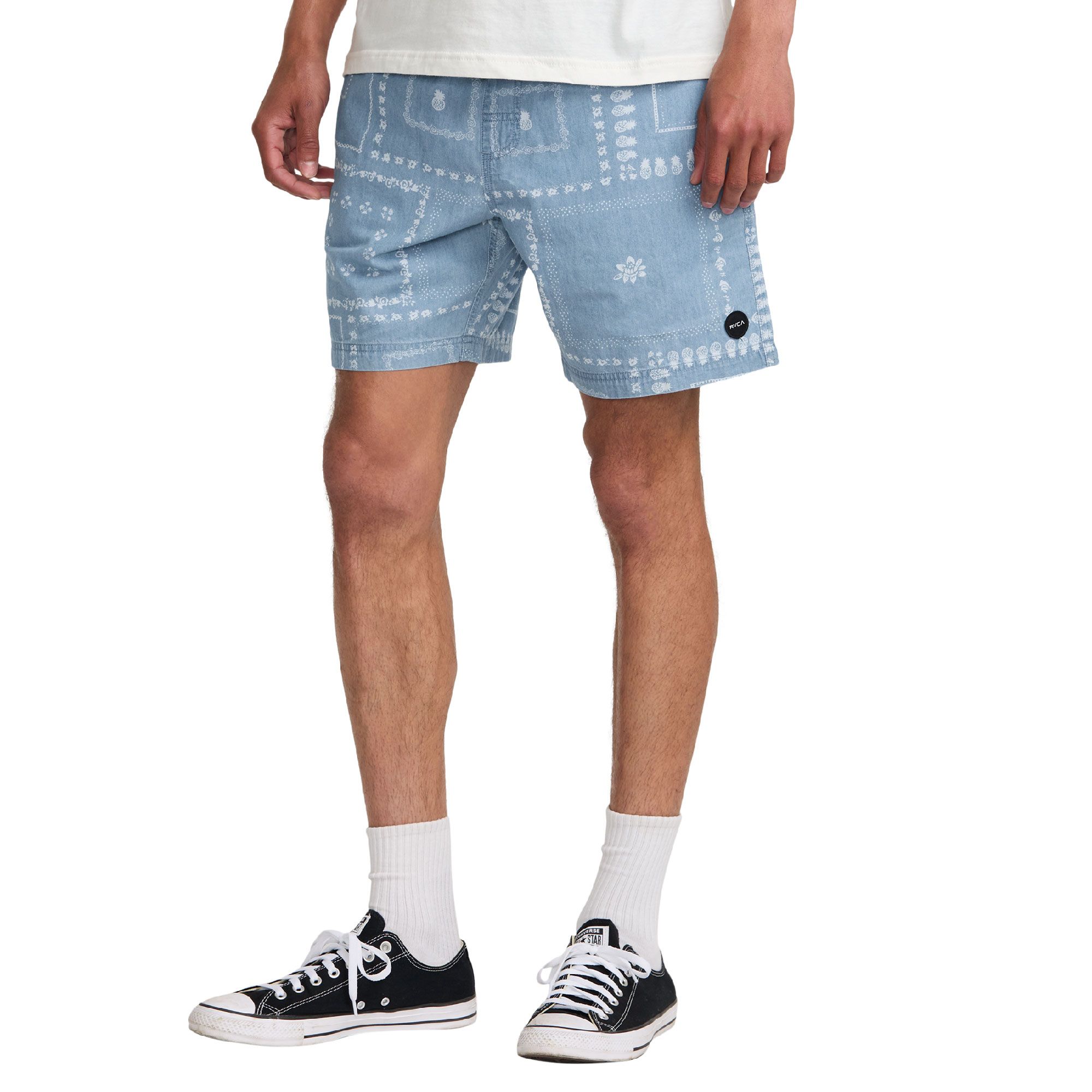 RVCA Men's Escape Elastic Chambray Shorts