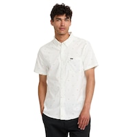 RVCA Men's That'll Do Print Woven T Shirt Front_Flat