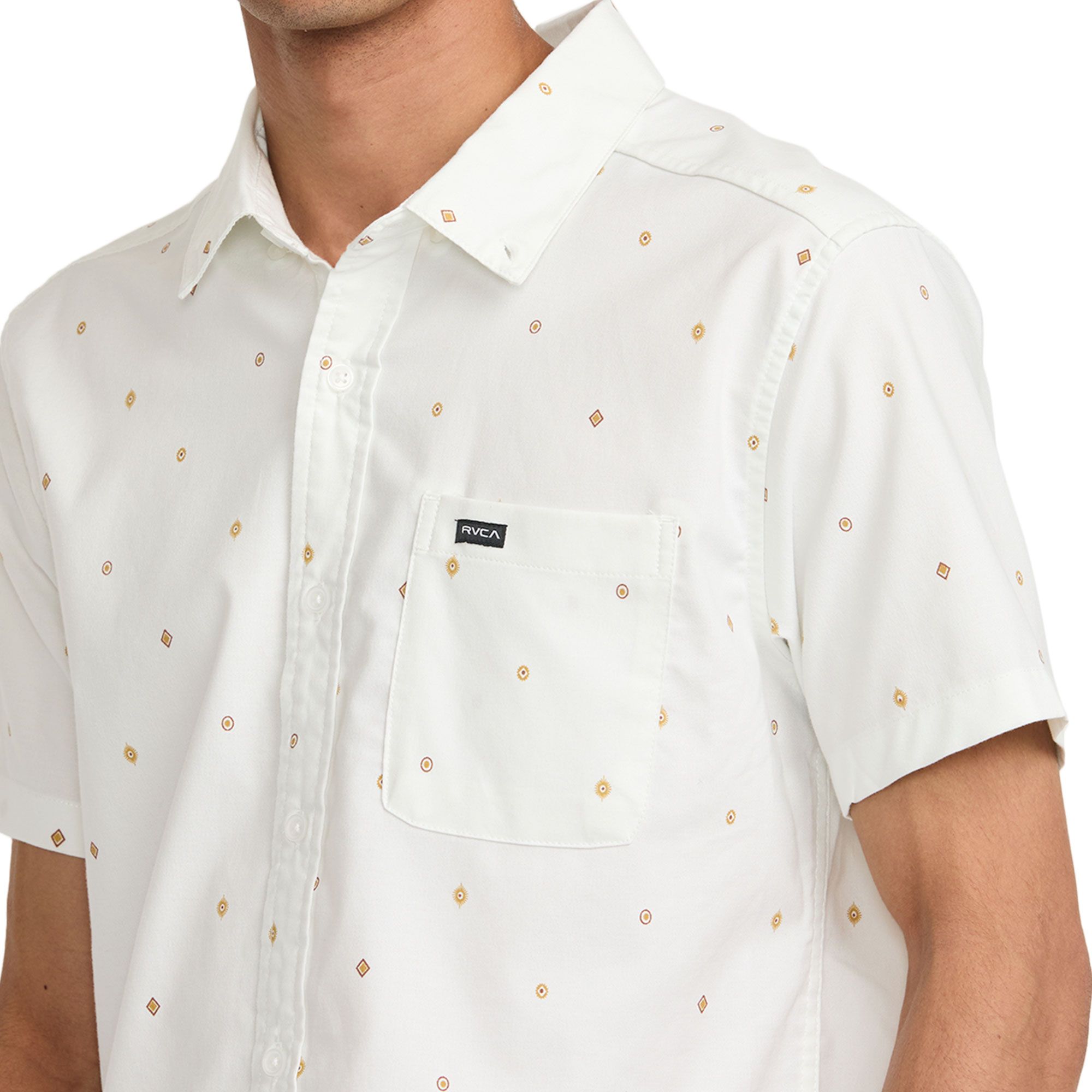 RVCA Men's That'll Do Print Woven T Shirt